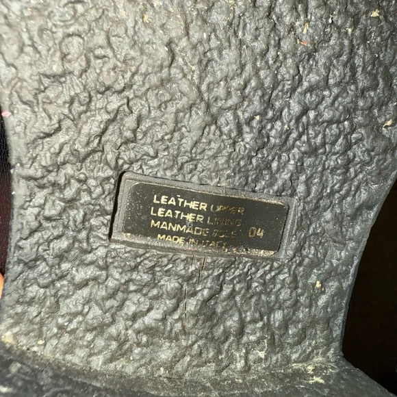 Kenneth Cole New York Italy 7.5 Black Soft Leather Lace Up Ankle Boots - Picture 10 of 10